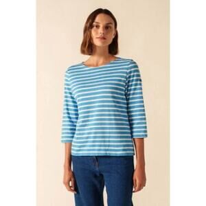 Saint James GALATHEE II Breton Striped Top Sz. 8